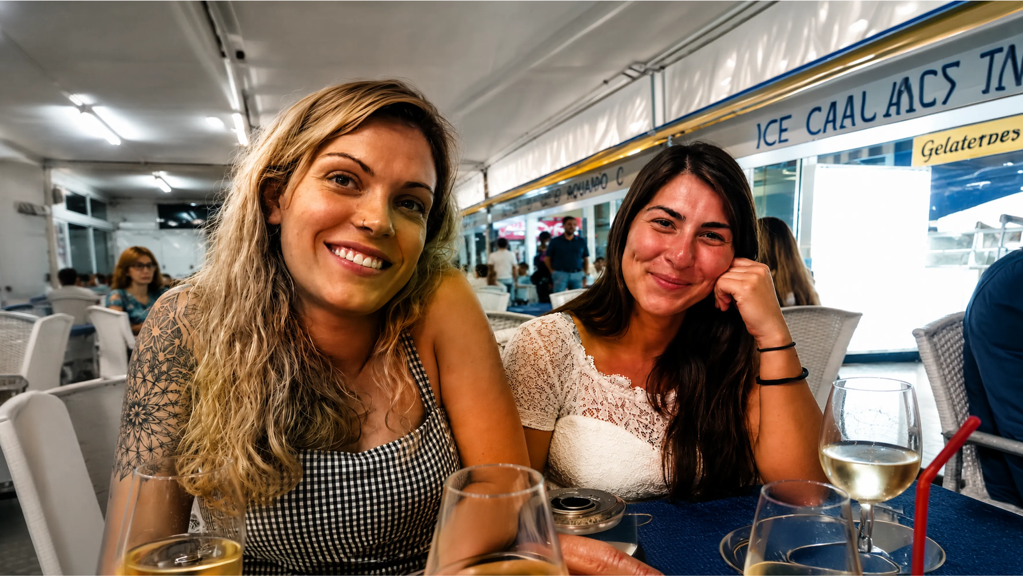 A mochileira belga Céline Cremer (esq.) foi vista com vida pela última vez em Waratah, cidade no noroeste da ilha australiana da Tasmânia, em 17 de junho de 2023
